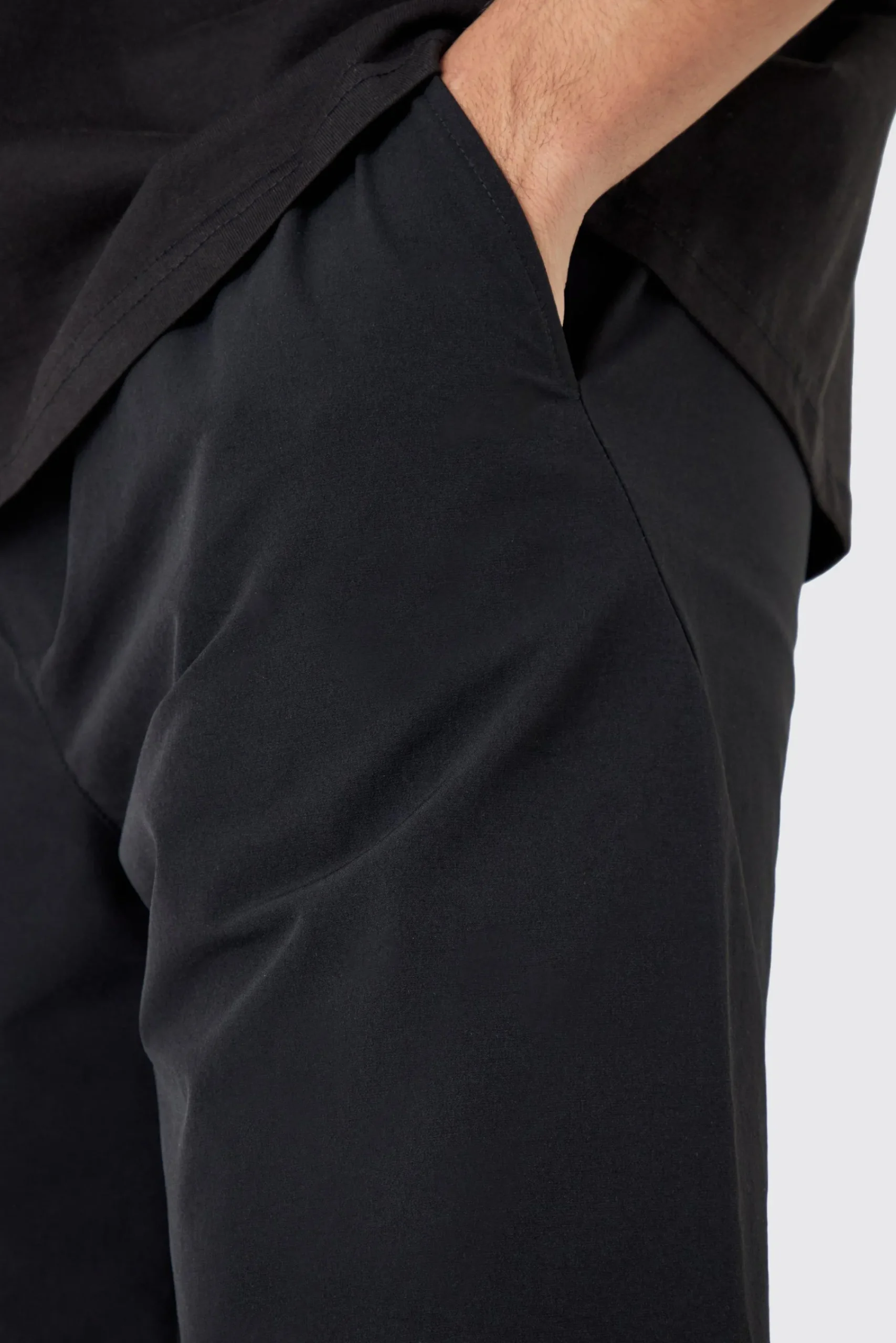 boohooMAN Elasticated Waist Comfort Technical Stretch Short | UK| Shorts