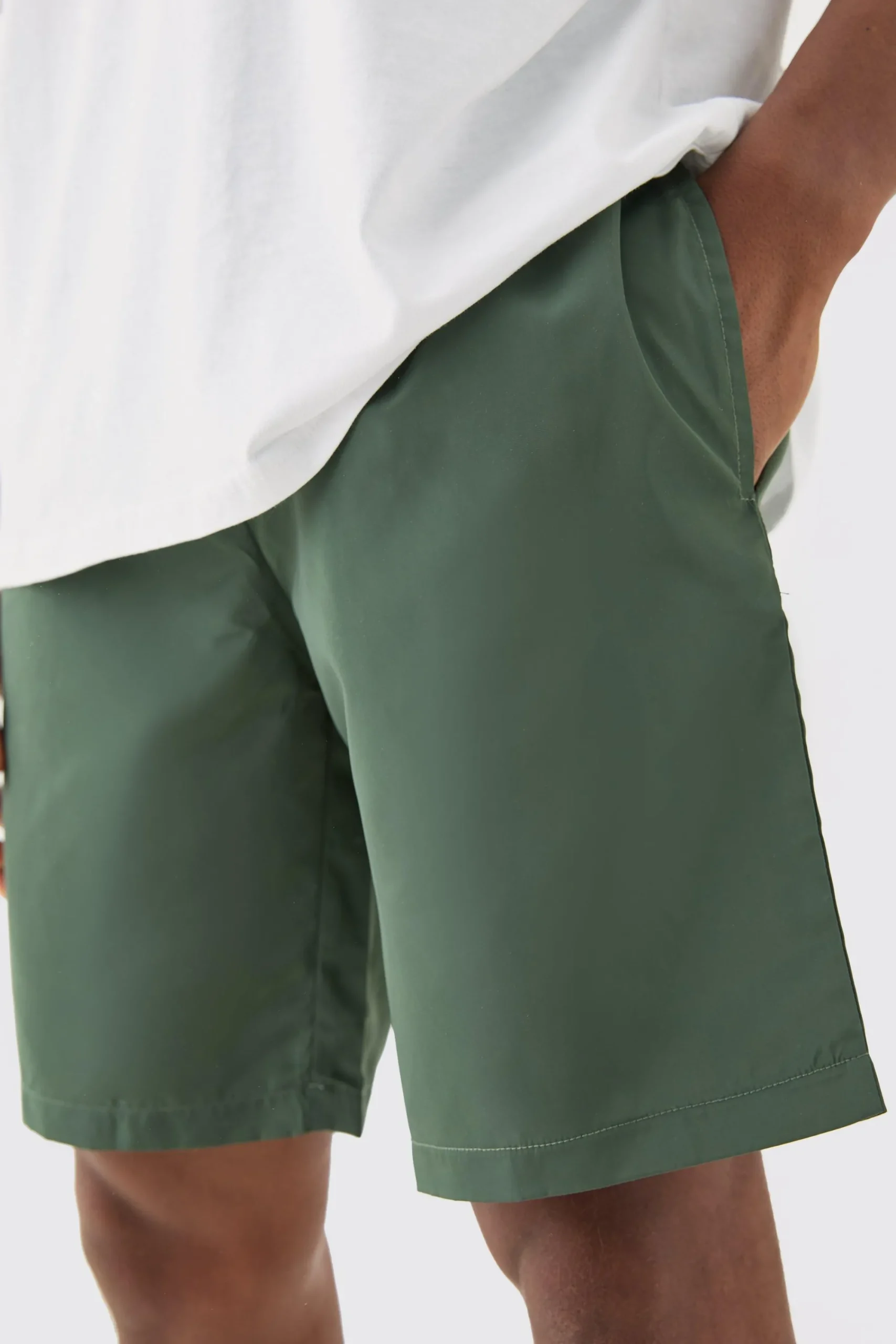 boohooMAN Elasticated Waist Comfort Nylon Shorts | UK| Shorts