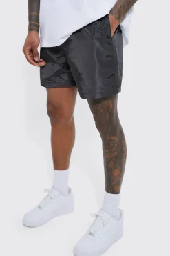 boohooMAN Elasticated Waist Comfort Nylon Short | UK| Shorts