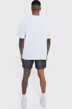 boohooMAN Elasticated Waist Comfort Nylon Short | UK| Shorts