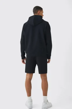 boohooMAN Elasticated Waist Contrast Drawcord Pleated Short | UK| Shorts