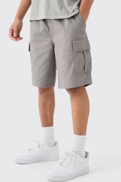 boohooMAN Elasticated Waist Relaxed Fit Cargo Shorts | UK| Shorts