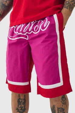 boohooMAN Elasticated Waist Limited Shell Panel Shorts | UK| Shorts