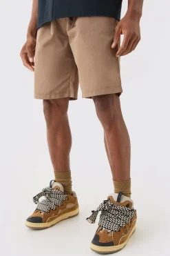 boohooMAN Elasticated Waist Nylon Shorts | UK| Shorts