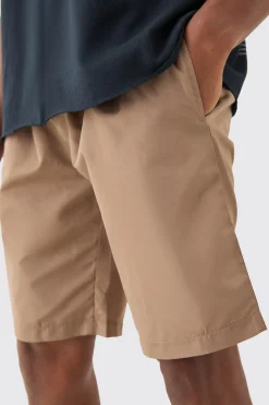 boohooMAN Elasticated Waist Nylon Shorts | UK| Shorts