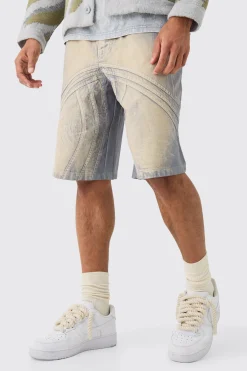 boohooMAN Elasticated Waist Panel Parachute Shorts | UK| Shorts