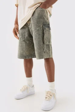 boohooMAN Elasticated Waist Parachute Shorts | UK| Shorts