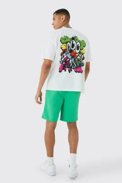 boohooMAN Elasticated Waist Piping Detail Shell Shorts In | UK| Shorts