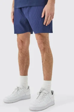 boohooMAN Elasticated Waist Pleated Drawcord Shorts | UK| Shorts