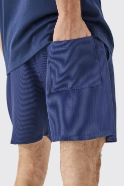 boohooMAN Elasticated Waist Pleated Drawcord Shorts | UK| Shorts