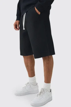 boohooMAN Elasticated Waist Pleated Jorts | UK| Shorts