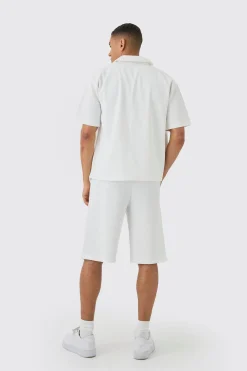 boohooMAN Elasticated Waist Pleated Jorts | UK| Shorts