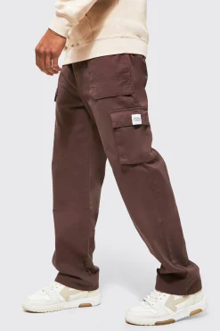 boohooMAN Elasticated Waist Relaxed Fit Buckle Cargo Trouser | UK| Trousers|Cargos