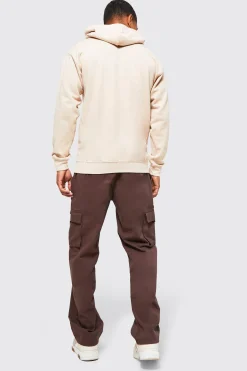 boohooMAN Elasticated Waist Relaxed Fit Buckle Cargo Trouser | UK| Trousers|Cargos