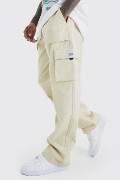 boohooMAN Elasticated Waist Relaxed Fit Buckle Cargo Jogger | UK| Trousers