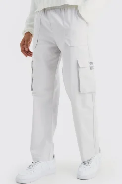 boohooMAN Elasticated Waist Relaxed Fit Cargo Trouser | UK| Trousers|Cargos
