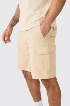 boohooMAN Elasticated Waist Relaxed Fit Cargo Shorts | UK| Shorts