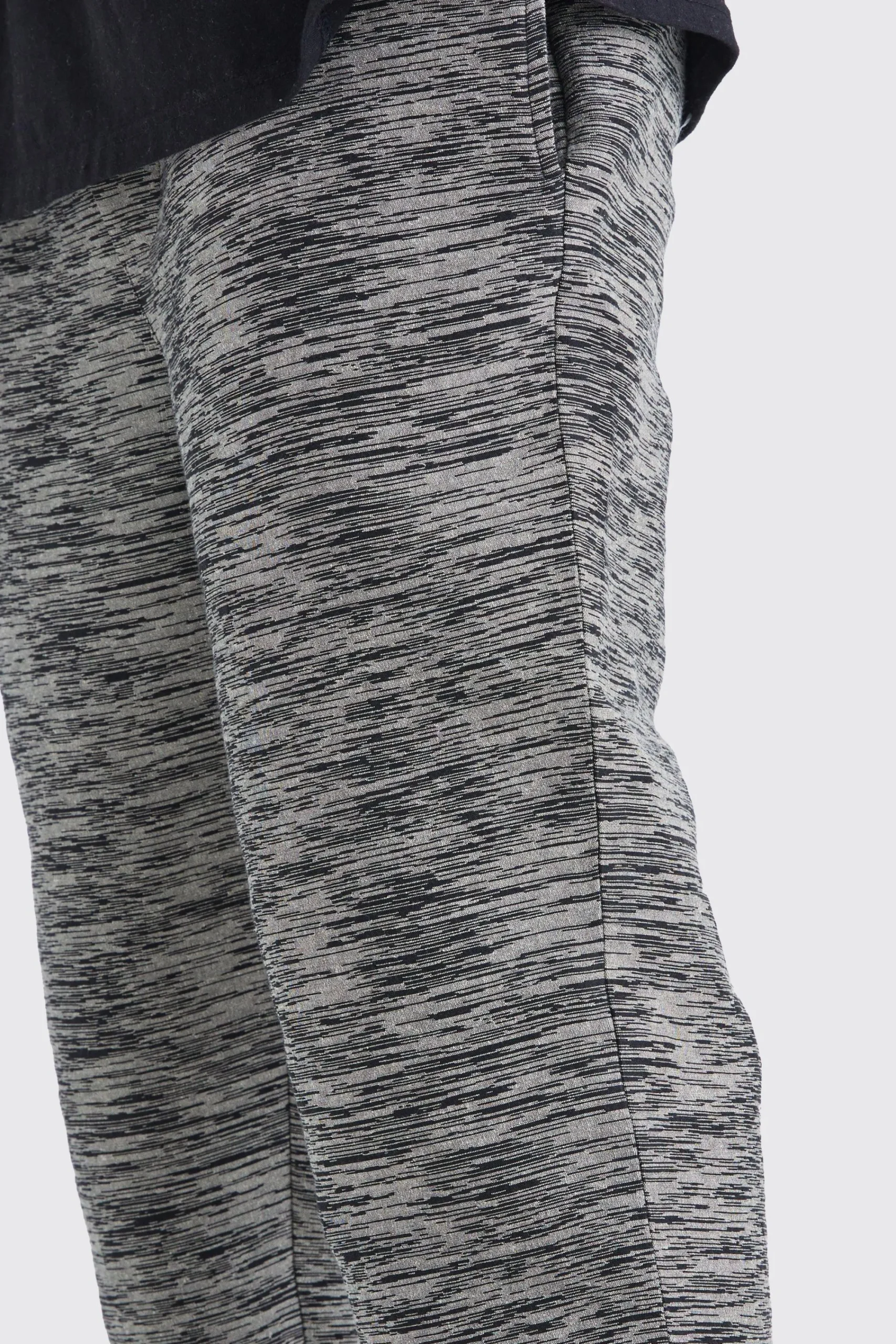 boohooMAN Elasticated Waist Straight Marble Jacquard Cargo Trouser | UK| Sets & Co-Ords