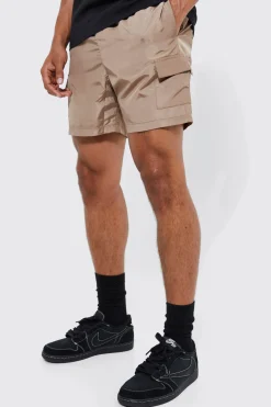 boohooMAN Elasticated Waist Toggle Cargo Short | UK| Shorts