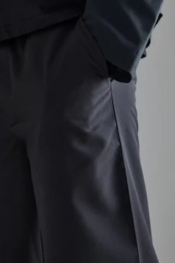 boohooMAN Elasticated Waist Wide Leg Smart Trousers | UK| Suits & Tailoring|Trousers