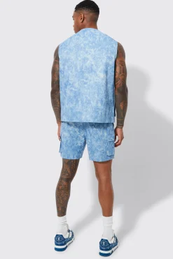 boohooMAN Elasticated Waistband Cargo Short | UK| Sets & Co-Ords