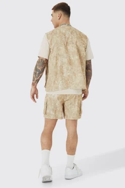 boohooMAN Elasticated Waistband Cargo Short | UK| Shorts|Sets & Co-Ords