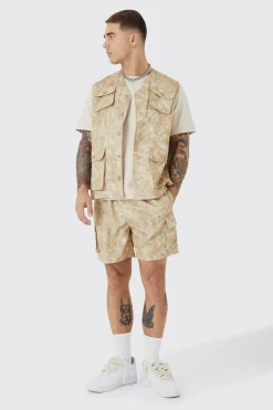 boohooMAN Elasticated Waistband Cargo Short | UK| Shorts|Sets & Co-Ords