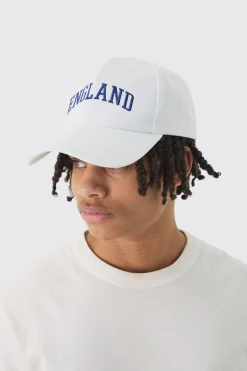 boohooMAN England Embroidered Cap In | UK| Hats & Caps