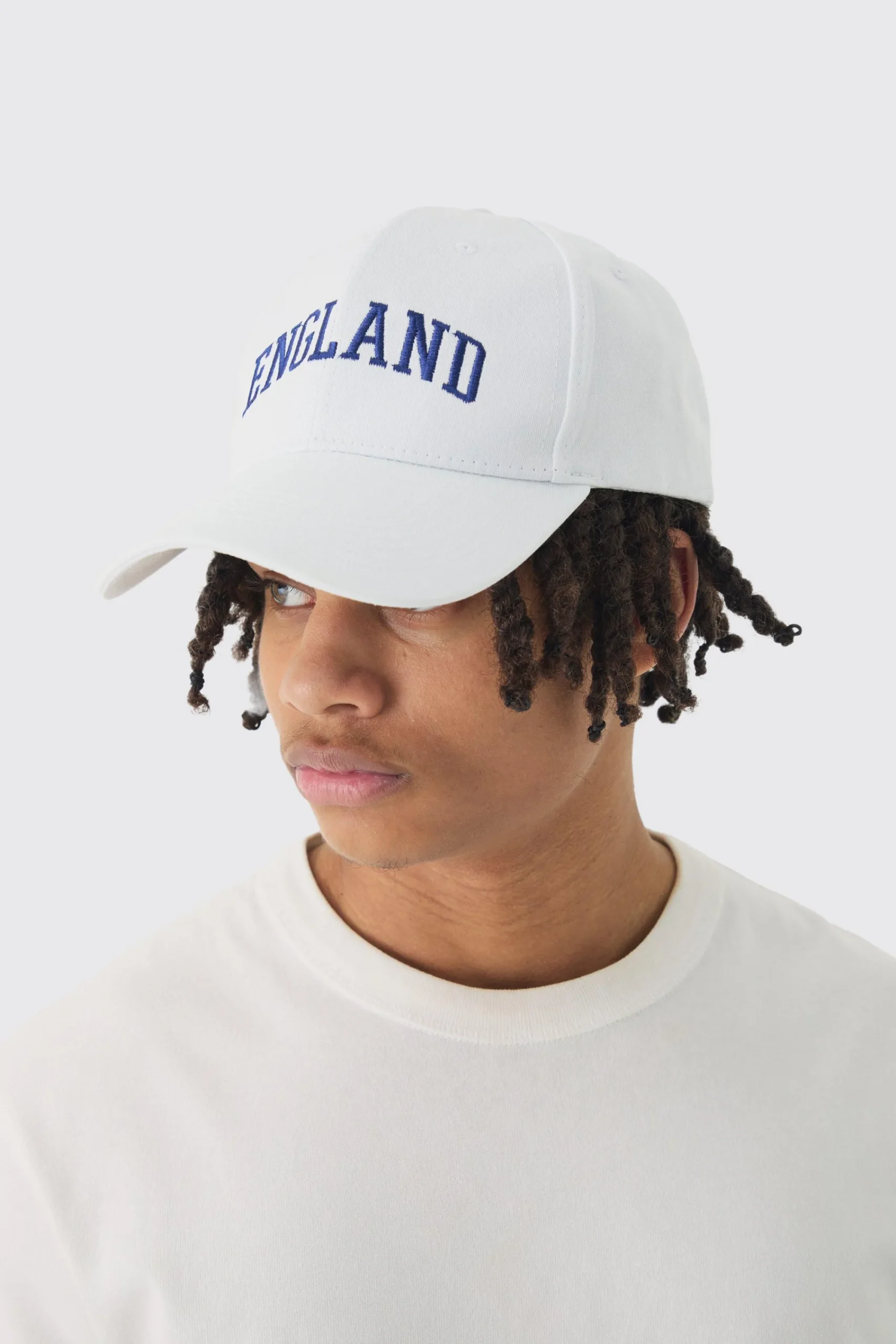 boohooMAN England Embroidered Cap In | UK| Hats & Caps