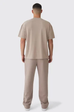 Extended Neck Oversized Super Heavy Premium T-shirt | UK^boohooMAN Outlet