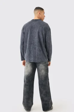 boohooMAN Extreme Baggy Acid Wash Jeans In | UK| Trousers|Jeans