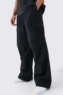 boohooMAN Extreme Baggy Fit Cargo Trousers In | UK| Trousers|Cargos