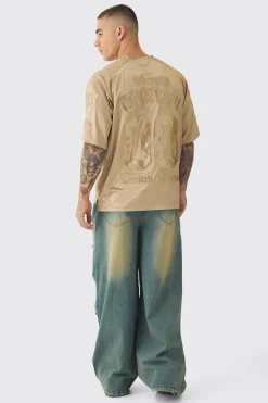 boohooMAN Extreme Baggy Rigid All Over Ripped Jeans | UK| Jeans