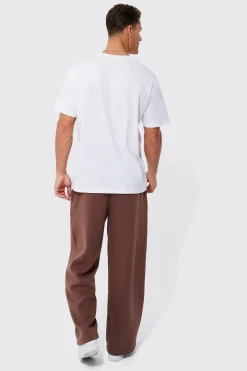 boohooMAN Extreme Wide Leg Basic Jogger | UK| Trousers|Joggers