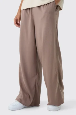 boohooMAN Extreme Wide Leg Raw Edge Loopback Jogger | UK| Trousers|Joggers