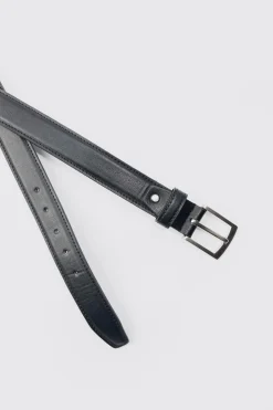 boohooMAN Faux Leather Belt In | UK| Belts