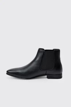 boohooMAN Faux Leather Chelsea Boot | UK| Boots