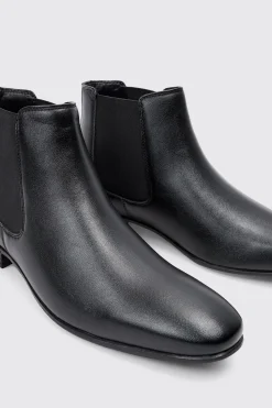 boohooMAN Faux Leather Chelsea Boot | UK| Boots