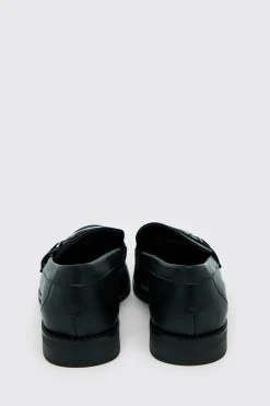 boohooMAN Faux Leather Loafer | UK| Smart Shoes