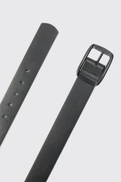 boohooMAN Faux Leather Matte Belt | UK| Belts