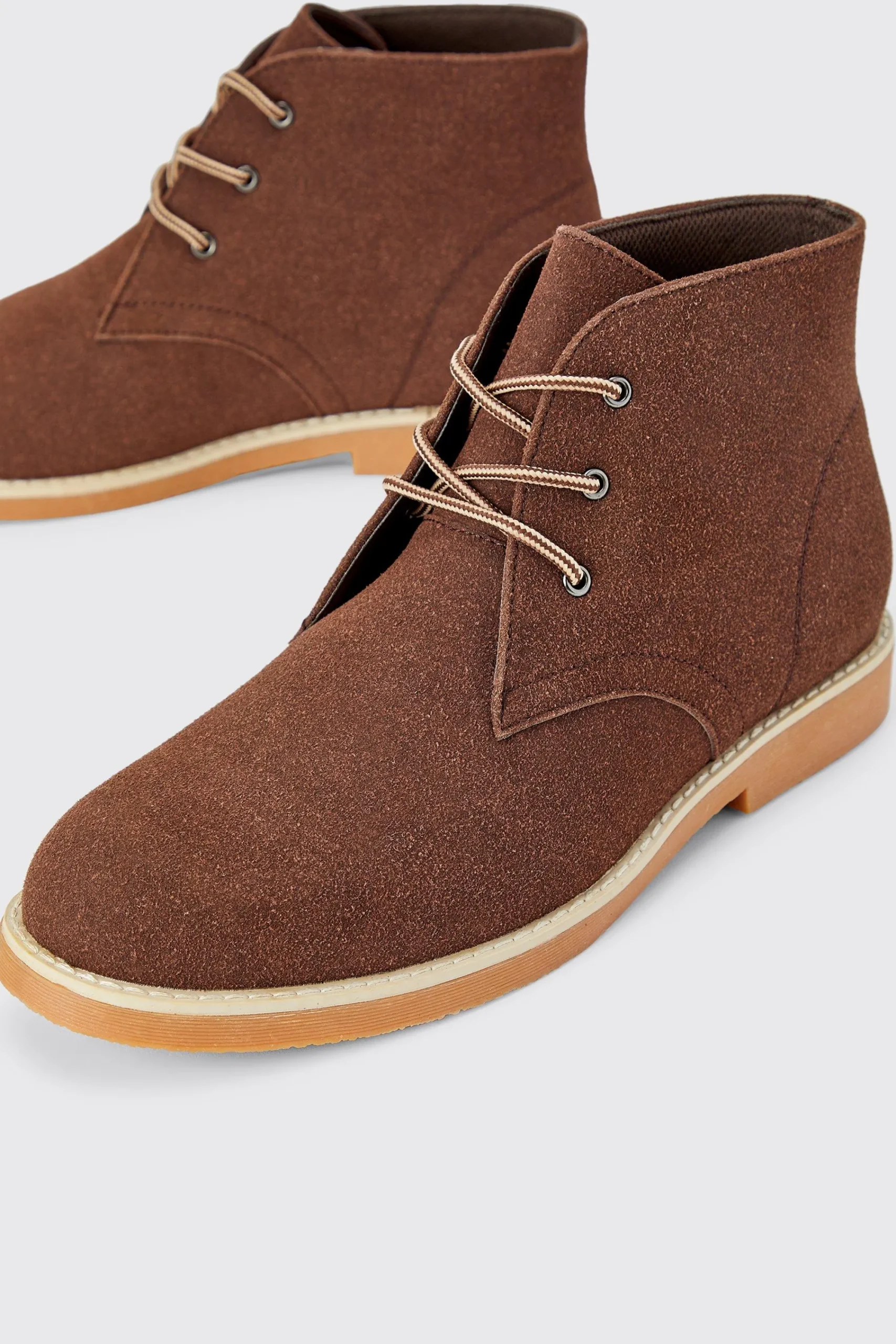 boohooMAN Faux Suede Chukka Boot | UK| Boots