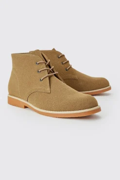 boohooMAN Faux Suede Chukka Boot | UK| Boots