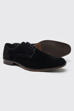 boohooMAN Faux Suede Derby | UK| Smart Shoes