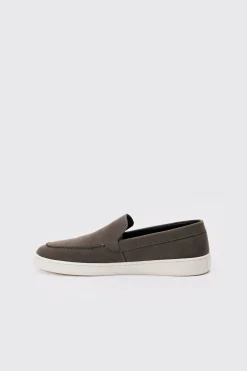 boohooMAN Faux Suede Slip On Loafer In | UK| Smart Shoes