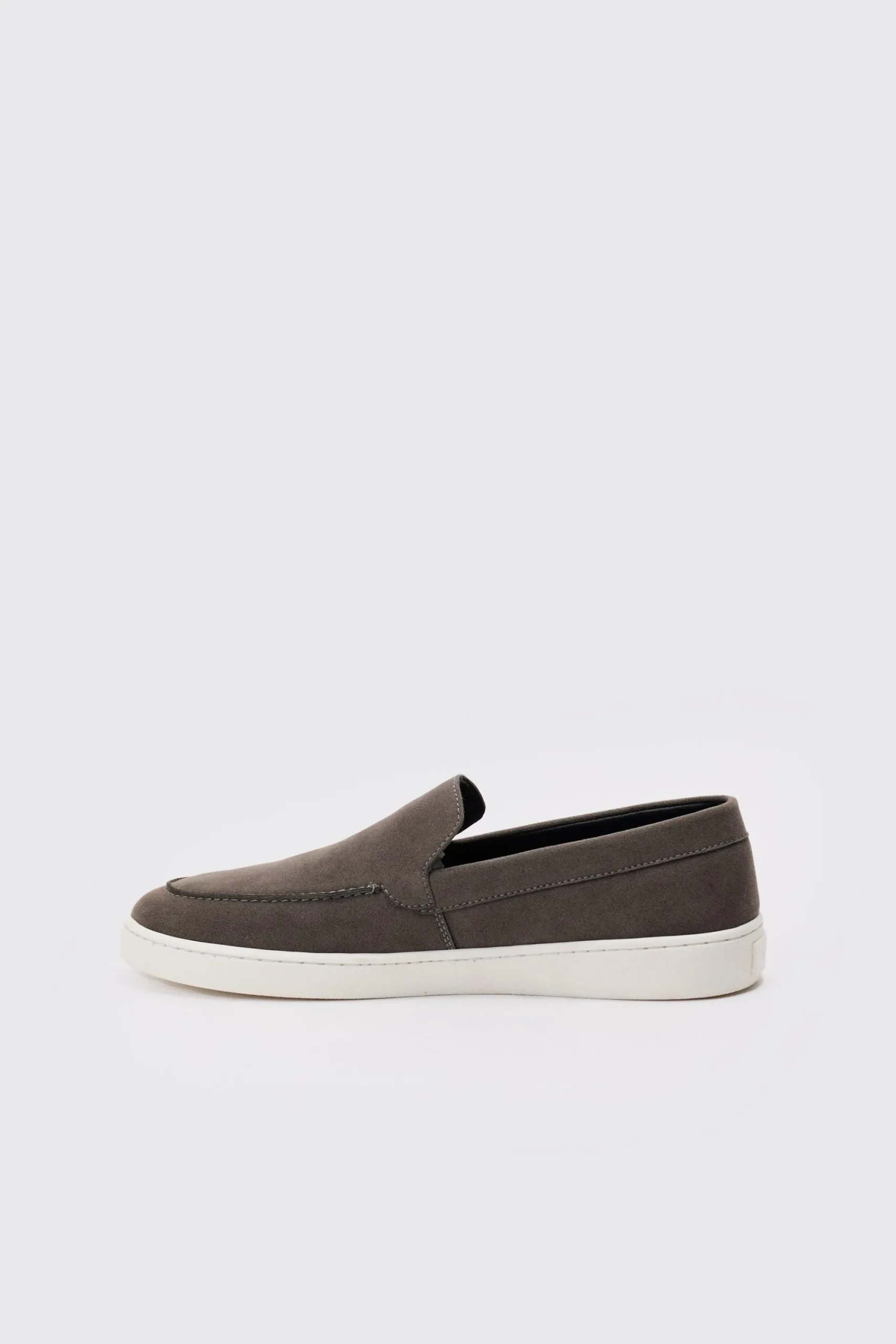 boohooMAN Faux Suede Slip On Loafer In | UK| Smart Shoes