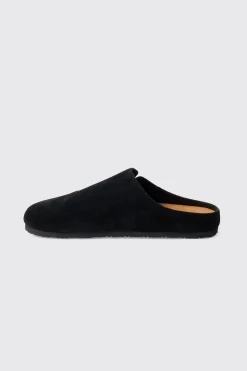 boohooMAN Faux Suede Slip On Mule In | UK| Sliders & Slippers