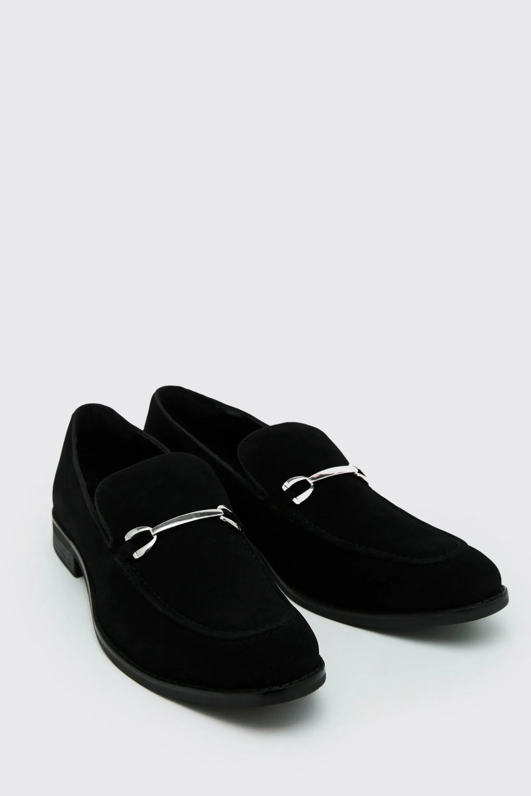 boohooMAN Faux Suede Snaffle Loafer | UK| Smart Shoes