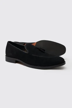 boohooMAN Faux Suede Tassel Loafer | UK| Smart Shoes
