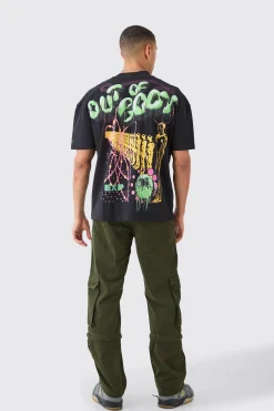 boohooMAN Fixed Waist 3d Cargo Zip Off Relaxed Trouser | UK| Trousers|Cargos