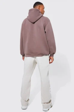 boohooMAN Fixed Waist Relaxed Applique Print Trouser | UK| Trousers